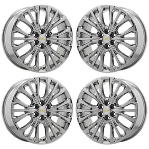 20" Chevrolet Blazer Bright Chrome wheels rims Factory OEM set 5936 EXCHANGE