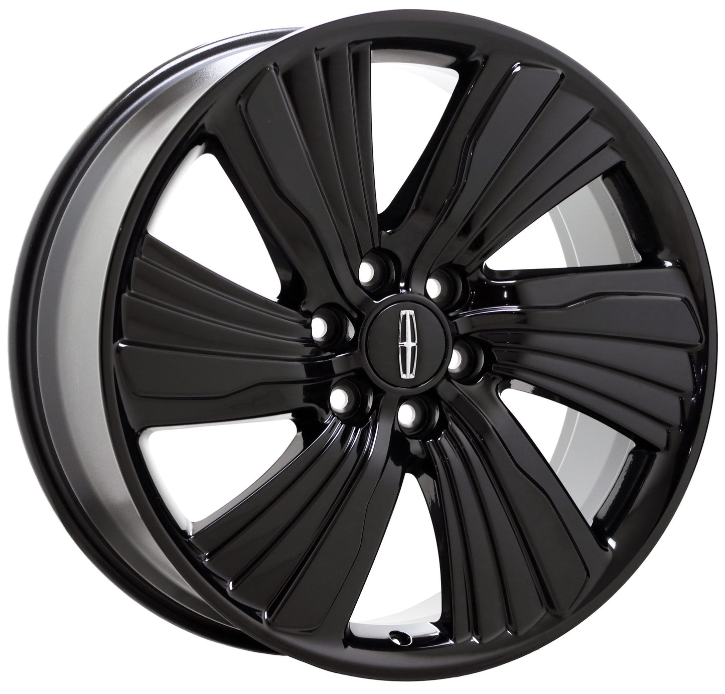 22" Lincoln Navigator Gloss Black wheels rims Factory OEM set 10176 EXCHANGE