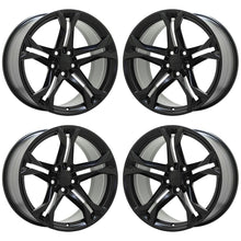 Load image into Gallery viewer, 20&quot; Chevrolet Camaro ZL1 Satin Black Wheels Rims Factory OEM 5775 5776
