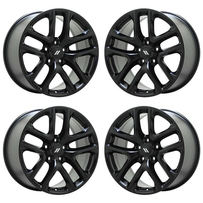 20" Dodge Durango SRT Satin Black wheels rims Factory OEM set 2664 EXCHANGE