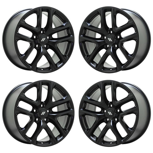 20" Dodge Durango SRT Satin Black wheels rims Factory OEM set 2664 EXCHANGE