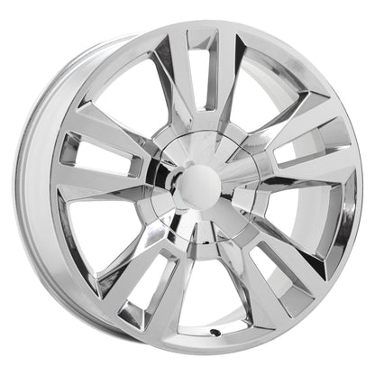 22" Cadillac Escalade Bright Bright Chrome wheels rims set 5821 EXCHANGE