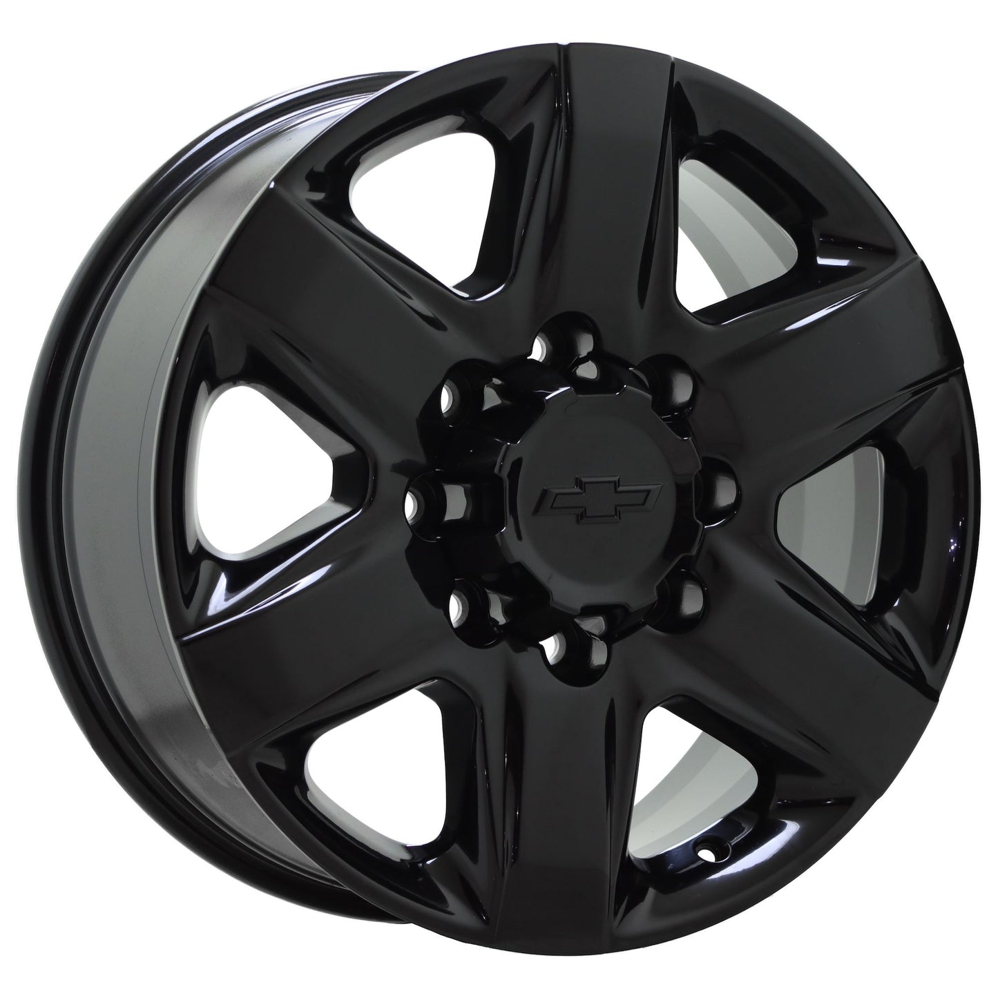 20" Chevrolet Silverado 2500 3500 Gloss Black wheels rims Factory OEM set 5962