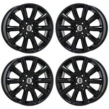 Load image into Gallery viewer, 20&quot; Lincoln MKT MKX Gloss Black wheels rims Factory OEM set 3825 EXCHANGE
