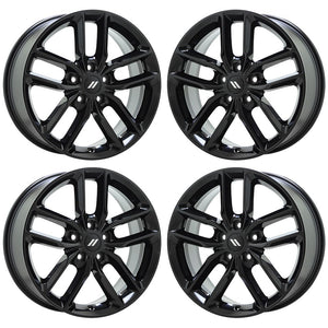 20" Dodge Durango Gloss Black wheels Factory OEM set 2021-2024 2730 EXCHANGE