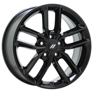 20" Dodge Durango Gloss Black wheels Factory OEM set 2021-2024 2730 EXCHANGE