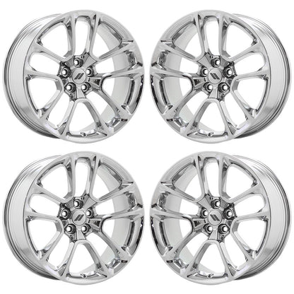 20" Dodge Charger Challenger Bright Chrome wheels Factory OEM set 2713 EXCHANGE