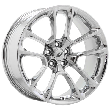 20" Dodge Charger Challenger Bright Chrome wheels rim Factory OEM set 2713