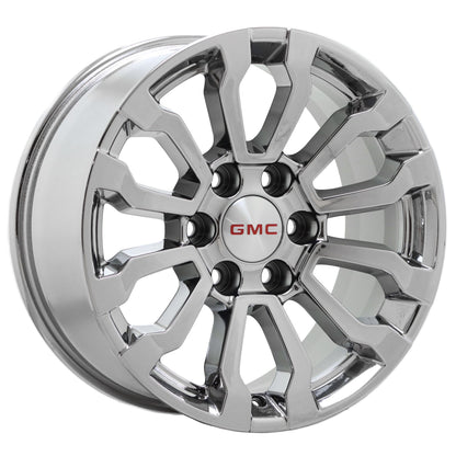 18" Sierra 1500 Yukon Silverado Tahoe Chrome wheels rims Factory OEM set 5909