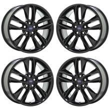 Load image into Gallery viewer, EXCHANGE 18&quot; Ford Edge Black wheels rims Factory OEM set 10043
