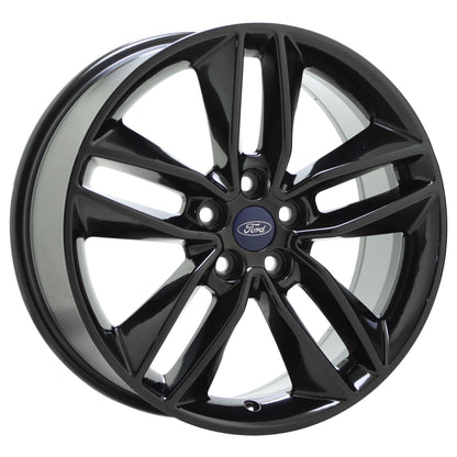 18" Ford Edge Lincoln MKX Gloss Black wheels rims Factory OEM set 10043