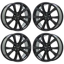 Load image into Gallery viewer, 21&quot; Ford Edge Gloss Black wheels rims Factory OEM set 10048 EXCHANGE
