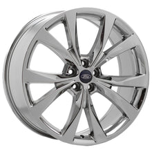 Load image into Gallery viewer, 21&quot; Ford Edge Bright Chrome wheels rims Factory OEM set 10048 EXCHANGE
