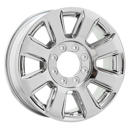 20" Ford F250 F350 SRW Bright Chrome wheels rims Factory OEM set 10103 EXCHANGE