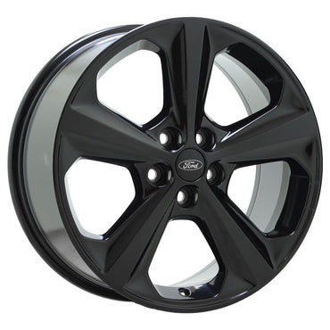 18" Ford Edge Lincoln MKX Gloss Black wheels rims Factory OEM set 10042