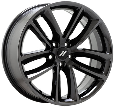20" Dodge Charger Challenger Black Chrome wheels rims Factory OEM set 2526 2653
