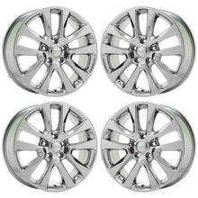 Load image into Gallery viewer, 20&quot; Jeep Grand Cherokee Bright Chrome wheels rims Factory OEM set 9168 EXCHANGE
