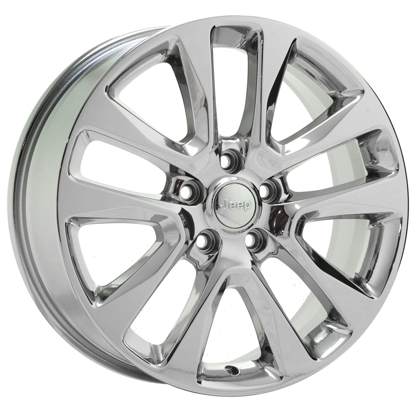 20" Jeep Grand Cherokee Bright Chrome wheels rims Factory OEM set 9168 EXCHANGE