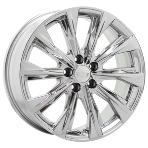 19" Cadillac CT4 PVD Chrome wheels rims Factory OEM 4863 4864