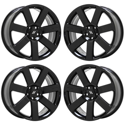 20" Chrysler 300 SRT Gloss Black wheels rim Factory OEM set 2438 EXCHANGE
