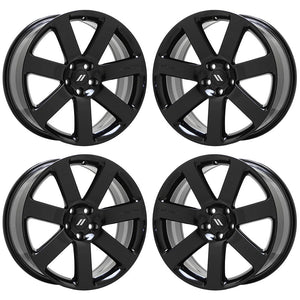 20" Chrysler 300 SRT Gloss Black wheels rim Factory OEM set 2438 EXCHANGE