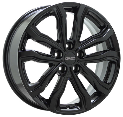 19" GMC Terrain Chevrolet Equinox Gloss Black wheels rims Factory OEM set 5836