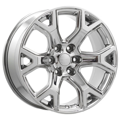 20" Jeep Wagoneer Bright Chrome wheels rims Factory OEM set 9296 EXCHANGE