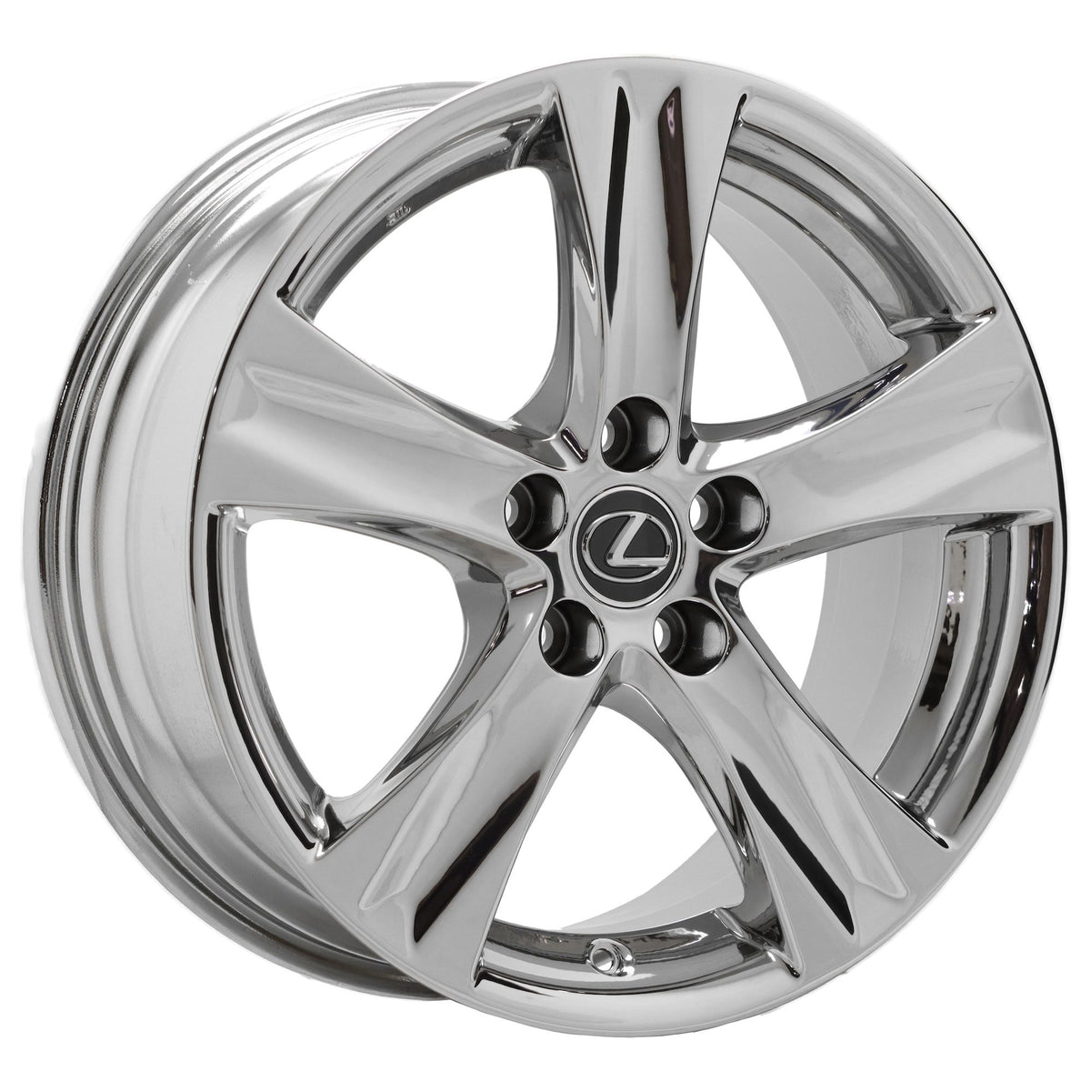 18x8.5" Lexus IS250 IS350 FRONT Bright Chrome Wheel Factory Original OEM 74238