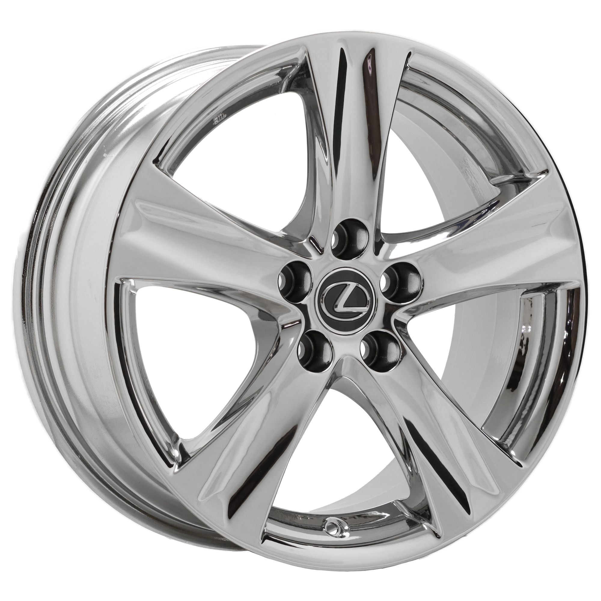 18x8.5" Lexus IS250 IS350 FRONT Bright Chrome Wheel Factory Original OEM 74238