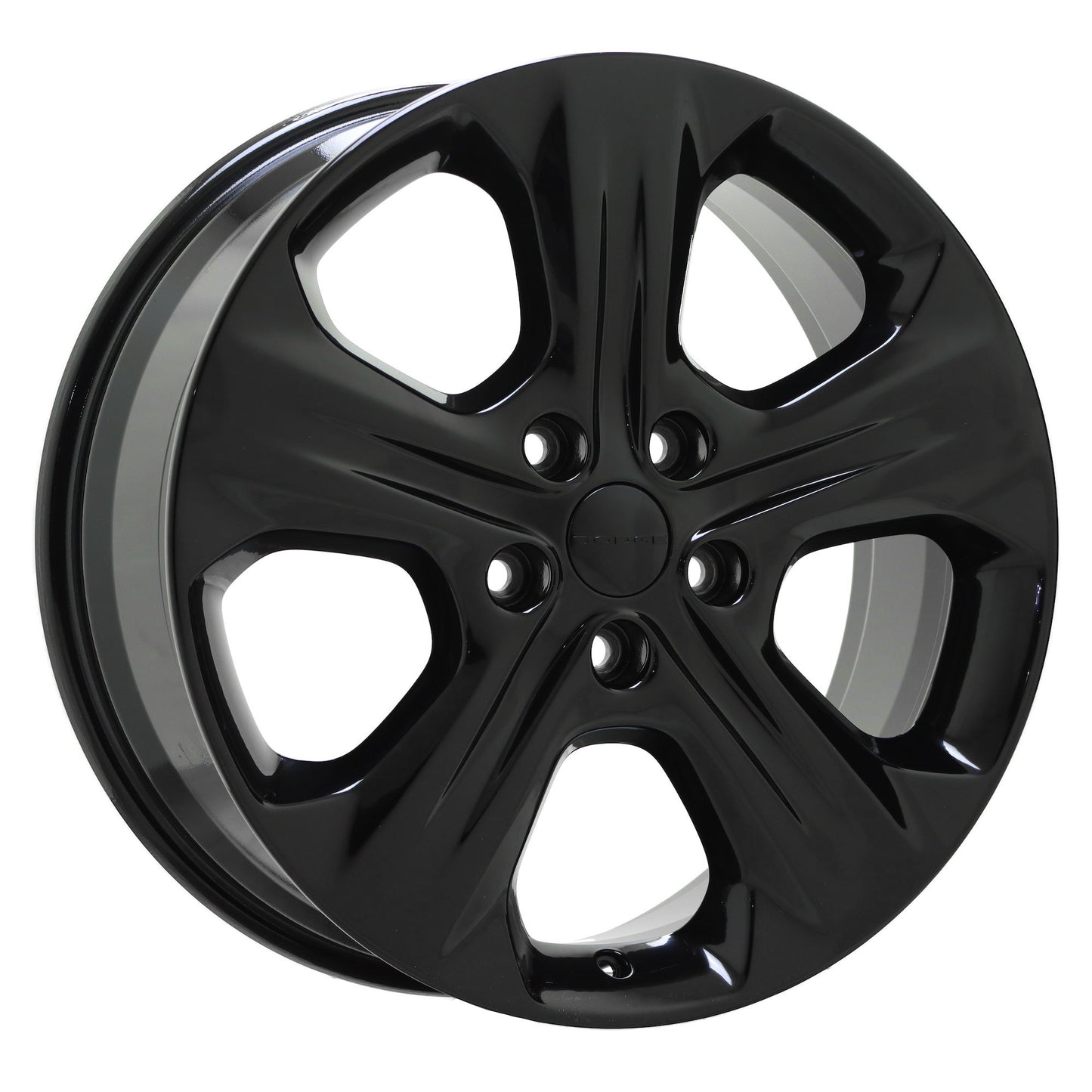 20" Jeep Grand Cherokee Durango Gloss Black wheels rims OEM set 2494