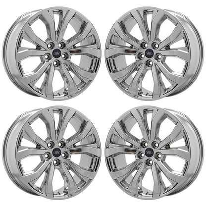 20" Ford Explorer ST Bright Chrome wheels rims Factory OEM set 10270