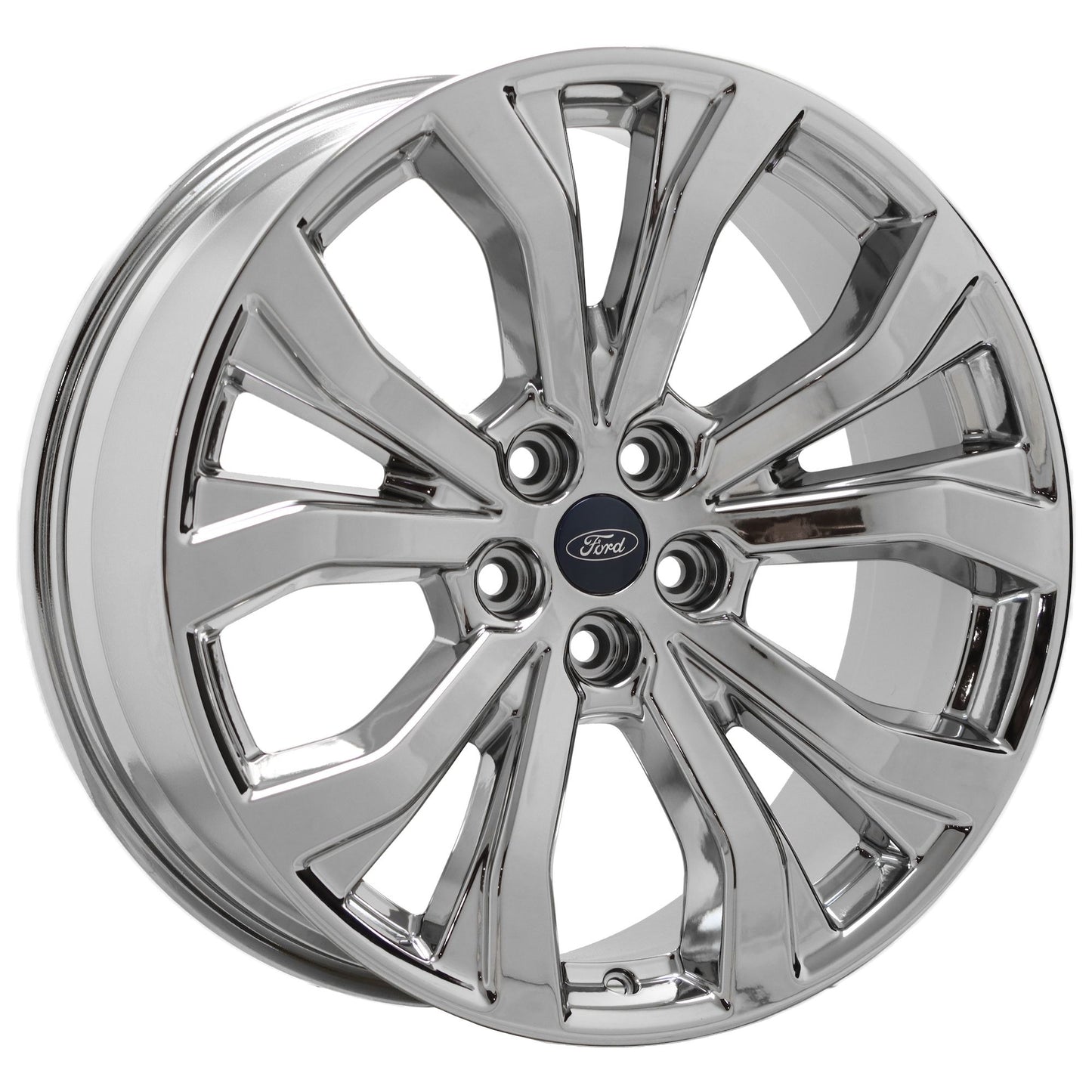 20" Ford Explorer ST Bright Chrome wheels rims Factory OEM set 10270