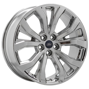 20" Ford Explorer ST PVD Chrome wheels rims Factory OEM set 4 10270
