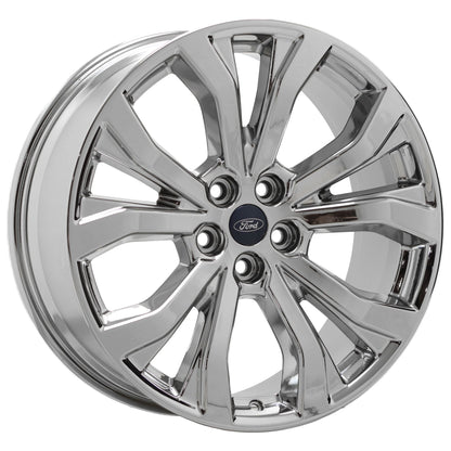 20" Ford Explorer ST Bright Chrome wheels rims Factory OEM set 10270