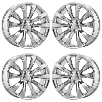 20" Chrysler 300 RWD Bright Chrome wheels rims Factory OEM set 2540