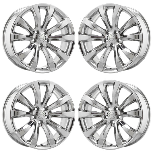 20" Chrysler 300 RWD Bright Chrome wheels rims Factory OEM set 2540