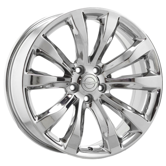 20" Chrysler 300 RWD Bright Chrome wheel rim Factory OEM single 2540