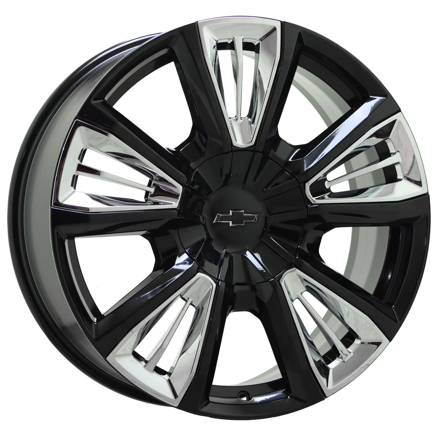 22" Silverado 1500 Suburban Tahoe 1500 Gloss Black wheels rims 14046 EXCHANGE