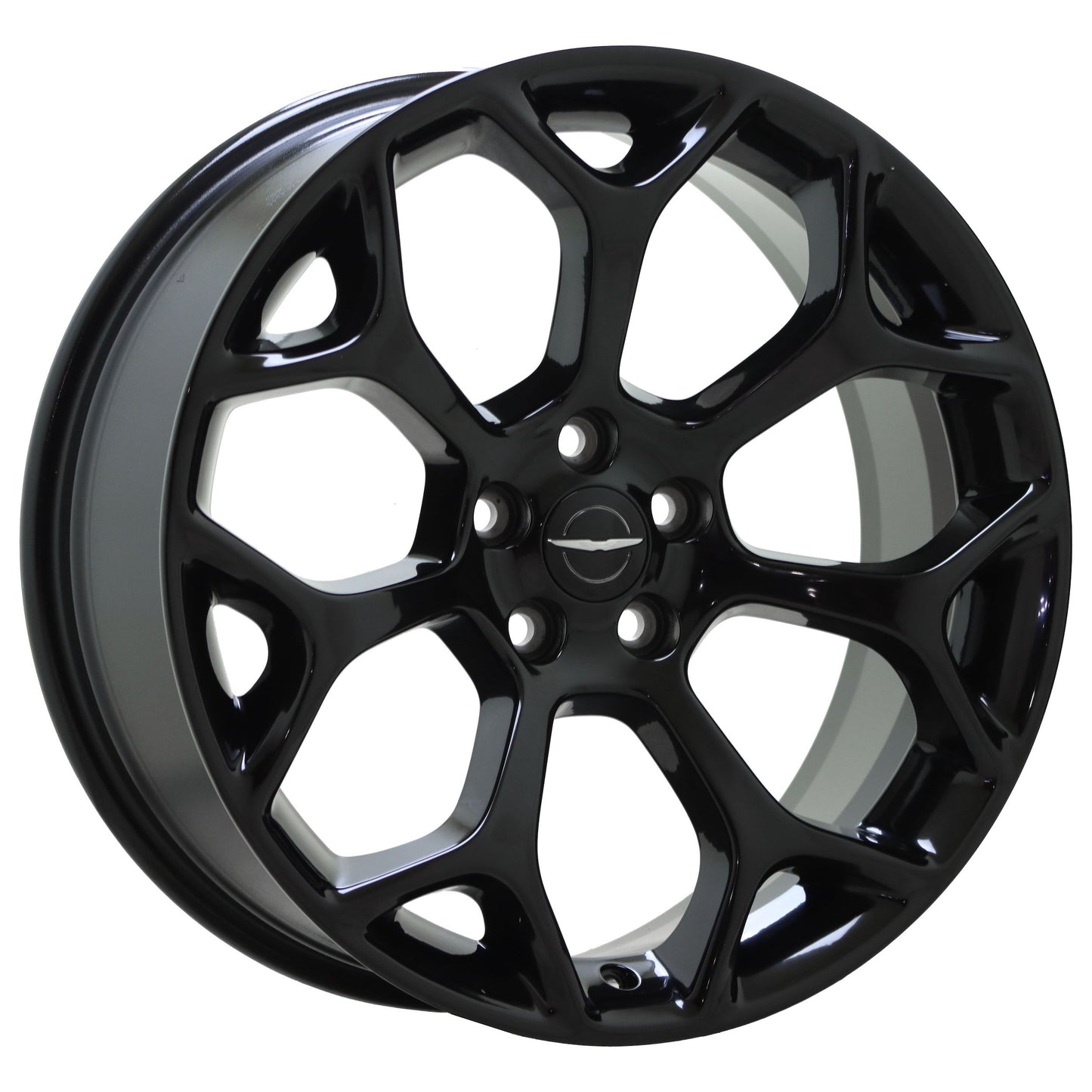 20" Chrysler 300 Gloss Black wheels rims Factory OEM set 4 2539