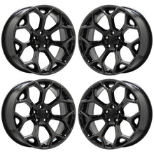 Load image into Gallery viewer, EXCHANGE 20&quot; Chrysler 300 PVD Black Chrome wheels rims Factory OEM set 4 2539
