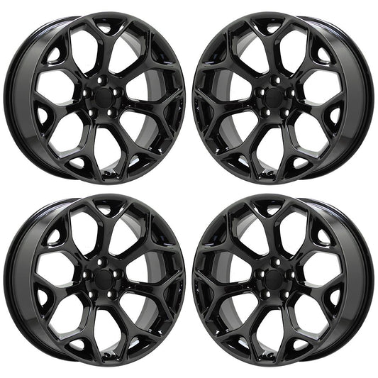 20" Chrysler 300 Black Chrome wheels rims Factory OEM set 4 2539