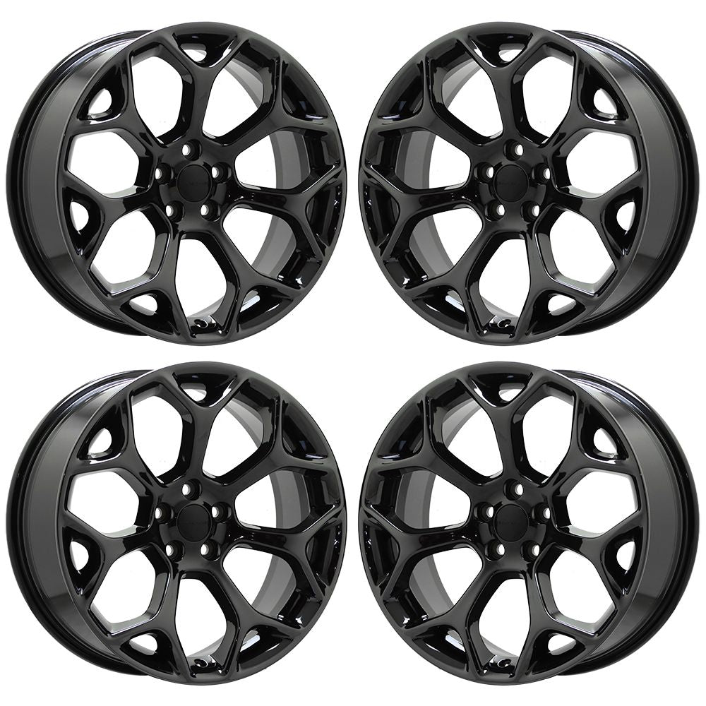 20" Chrysler 300 Black Chrome wheels rims Factory OEM set 4 2539