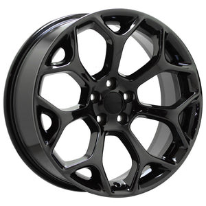 EXCHANGE 20" Chrysler 300 PVD Black Chrome wheels rims Factory OEM set 4 2539