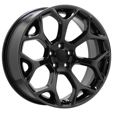 20" Chrysler 300 Black Chrome wheels rims Factory OEM set 4 2539