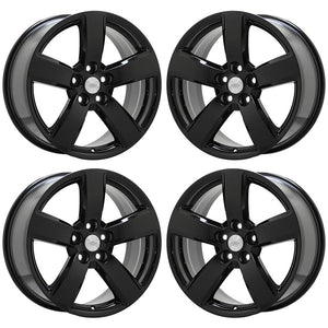 19" Chevrolet Malibu LTZ Black Wheels Rims Factory OEM Set 5562