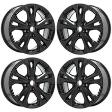 Load image into Gallery viewer, 17&quot; Ford Fusion black wheels rims Factory OEM set 4 3871
