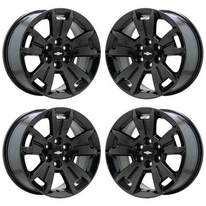 17" Chevrolet Colorado Z71 GMC Canyon Black Chrome wheels Factory OEM 5672