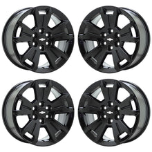 Load image into Gallery viewer, 17&quot; Chevrolet Colorado Z71 GMC Canyon Gloss Black wheels rims OEM 5672 EXCHANGE
