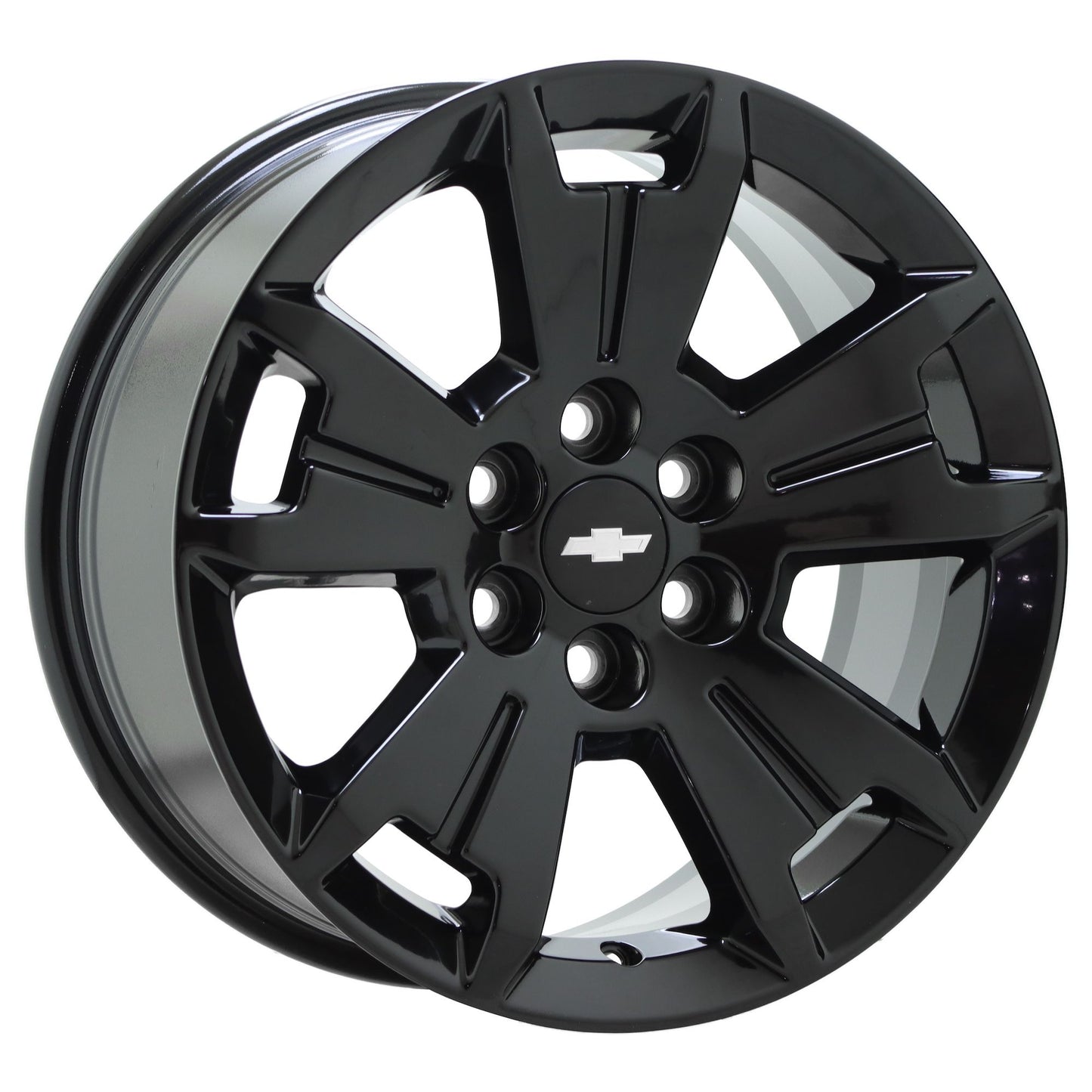 17" Chevrolet Colorado Z71 GMC Canyon Gloss Black wheels rims OEM 5672 EXCHANGE