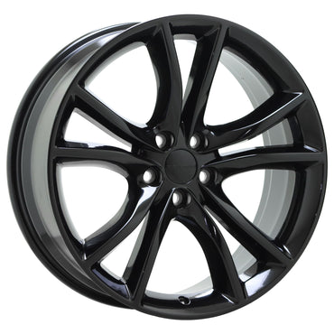 20" Dodge Charger Challenger Gloss Black wheels rims Factory OEM set 2545 2563